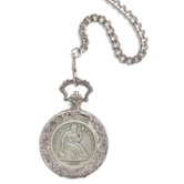 Seated Liberty Half Dollar Pocket Watch