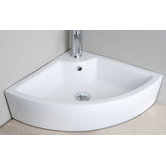 Corner Single Hole Vessel Sink