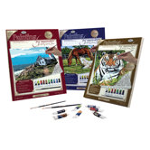 Painting by Numbers Artist Canvas Series Panda Set