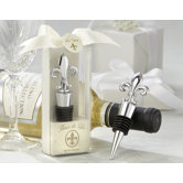 ''Fleur de Lis'' Elegant Bottle Stopper