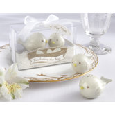 "Feathering The Nest" Ceramic Birds Salt and Pepper Shaker