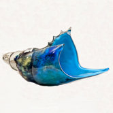Glass Shell Sculpture