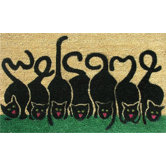 Cats Welcome Doormat