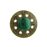 Aztec Mandala Statement Ring