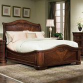 Heritage Court Arched Sleigh Bedroom Collection