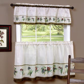 Botantical Tier and Valance Set