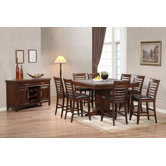 Tiled Counter Height Dining Table