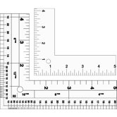 Standard L-Square Aluminum Ruler