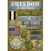 Cardstock Stickers Proudly Serving