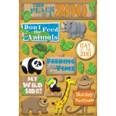 Cardstock Stickers Wild Side
