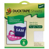 Color Tape Sheets (Set of 6)
