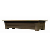 Rectangular Deck Planter