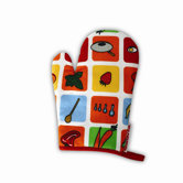 Eat Your Fruits and Veggies Oven Mitt