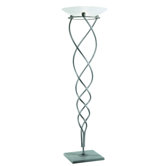 Antinea One Light Floor Lamp in Sanded Grey