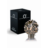 Orten'Zia Rechargeable Table Lamp in Silver Plated