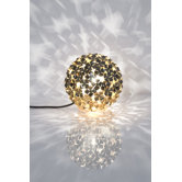 Orten'Zia One Light Table Lamp in Gold