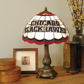 NHL Tiffany Table Lamp