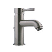 One Handle Single Hole Low Rise Bathroom Faucet
