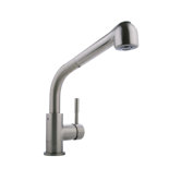 One Handle Single Hole Kitchen Faucet with Pullout Spray