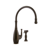 One Handle Single Hole Kitchen Faucet with Spray