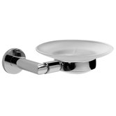 Bathroom Glass Soap Dish and Holder