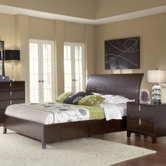 Legend Wood Storage Panel Bed