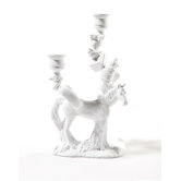 Horse in Wonderland Metal Candelabra