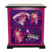 American Greetings Strawberry Shortcake Rocks Nightstand