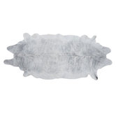 Natural Cowhide Double Dutch Rug