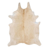 Natural Cowhide Wheat Rug