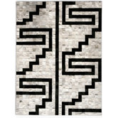 Patchwork Cowhide Snakes Exotic Zebu Rug