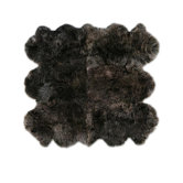Patagonia Sheepskin Organic Brown Raccoon Rug