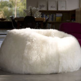 Sheepskin Bean Bag Chair