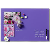 Magnetic Glass Memo Board 45 cm x 45 cm