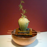 Frog Ceramic Vase Tabletop Fountain