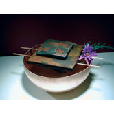 Three Frogs Stone Tabletop Fountain