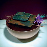 Slate Falls Stone Tabletop Fountain