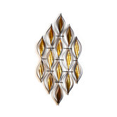 Abstract Flames Metal Wall Art