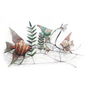 Subaquatic Scene Metal Wall Art