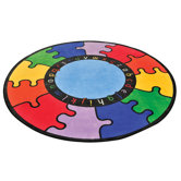 Teppich "Regenbogen Puzzle"