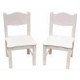Stuhl "Classic White" (2er Pack)