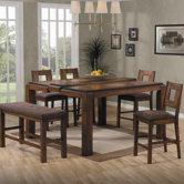 Altamonte 6 Piece Counter Height Dining Set