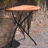 Rebecca Folding Half Round Table