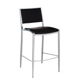 Bistro Stacking Faux Leather Stool
