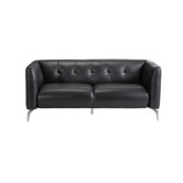 Milano Leather Loveseat
