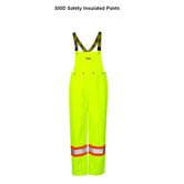 Journeyman 300D Insulated Detachable Bib Safety Pants