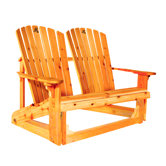 Andirondack Loveglider Garden Bench