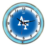NCAA 18" Team Neon Wall Clock