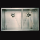 Stainless Steel Everest Double Undermount Kitchen Sink