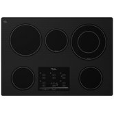 30" Tap Touch Controls Ceramic Glass Electric Cooktop